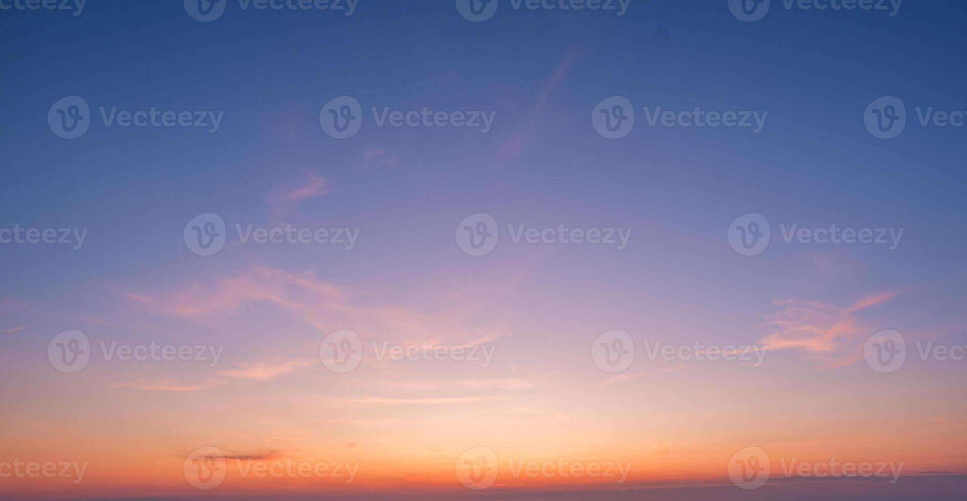 Sunset sky background photo