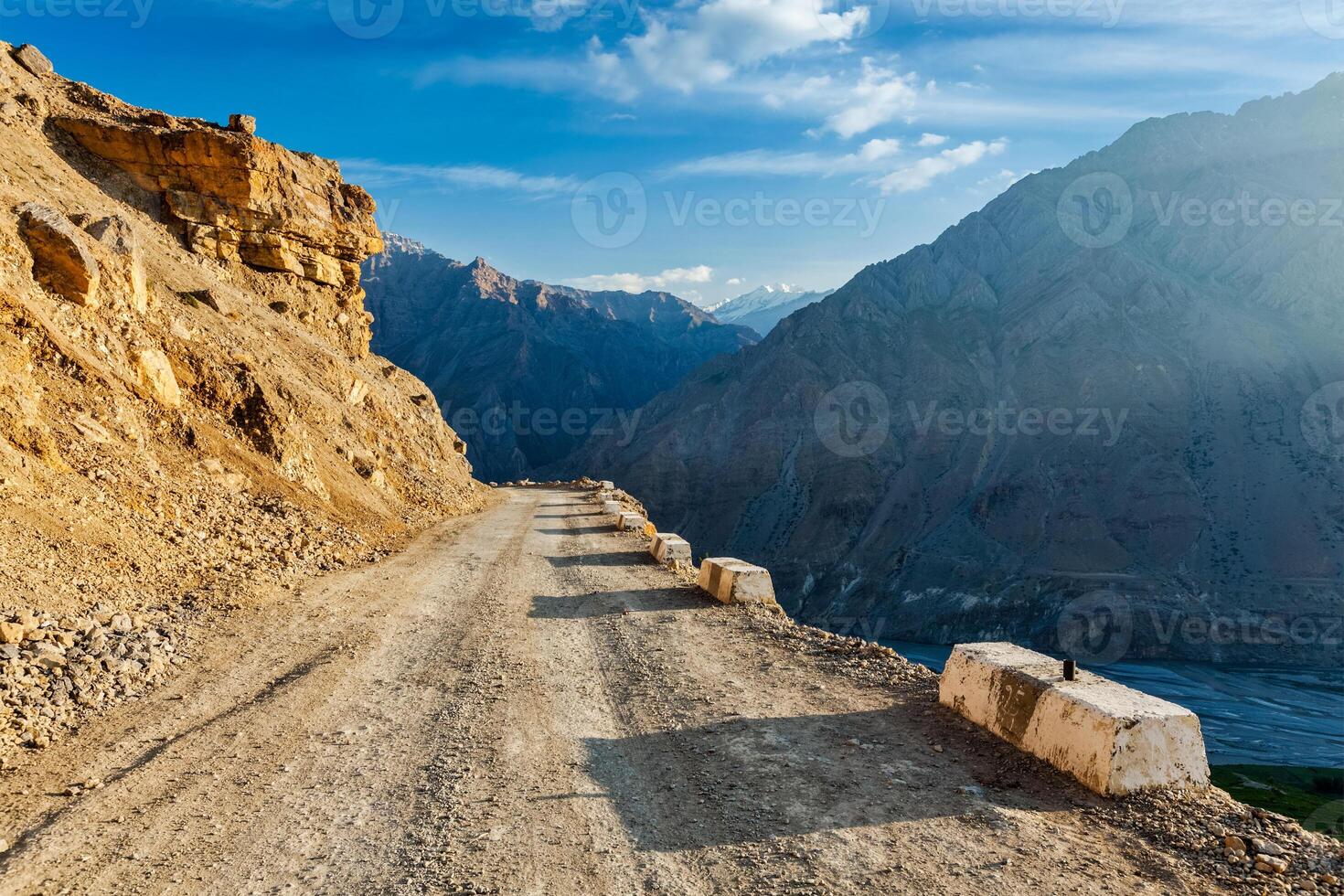 Road in Himalayas photo
