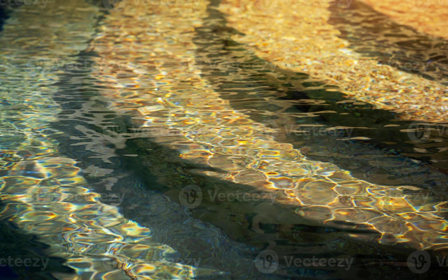 steps to the pool under water photo