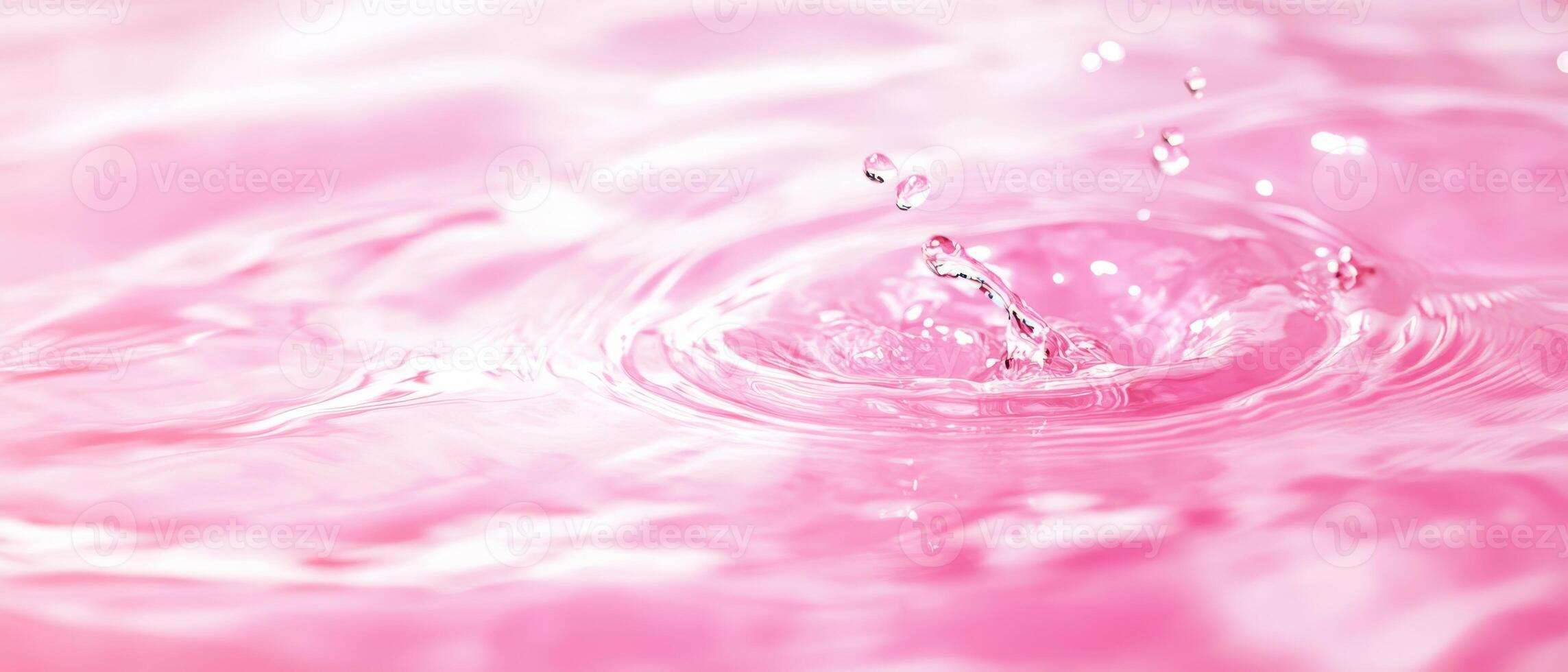 This is a stunningly altered image that captures the essence of water in a soft pink hue, making it an ideal choice for various backgrounds as well as artistic and creative projects photo