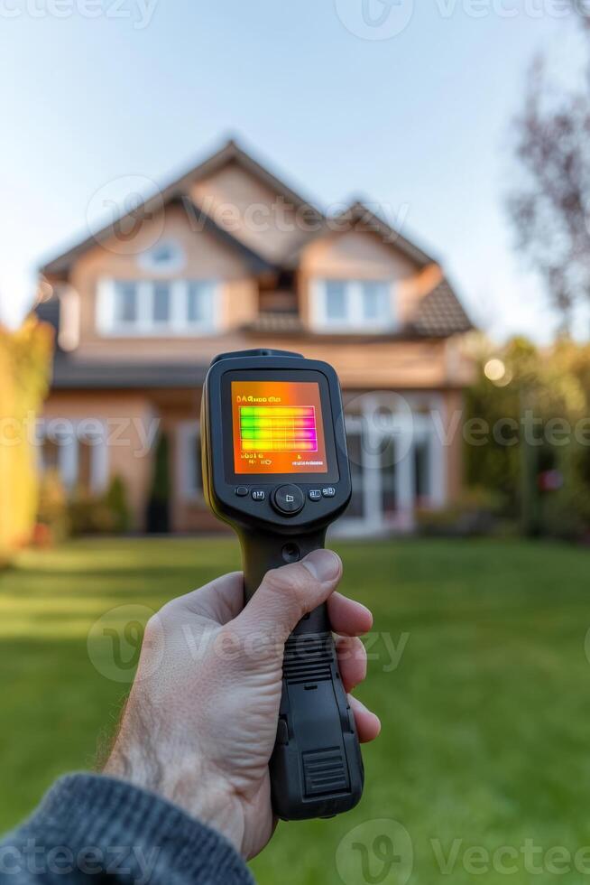 Discover innovative thermal imaging technology for assessing your homes heat efficiency and insulation quality, identifying energy leaks to enhance comfort and promote sustainability photo