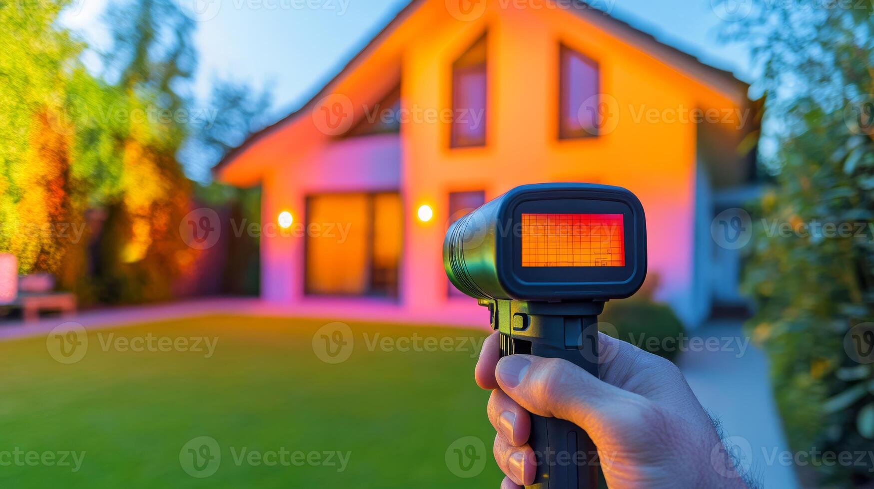 Explore advanced thermal imaging technology that evaluates energy efficiency by analyzing heat distribution in homes, aiming to improve energy management for better sustainability photo