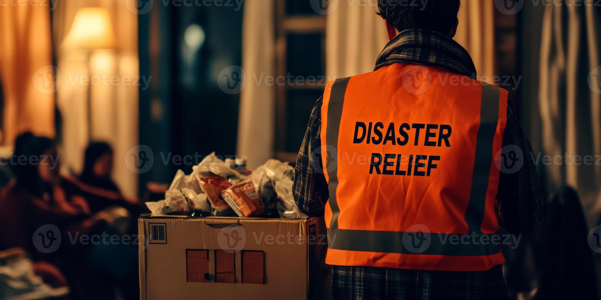 Volunteers are tirelessly providing essential aid to families affected by disaster evacuation, reflecting community resilience and compassion for those in need during these challenging times photo