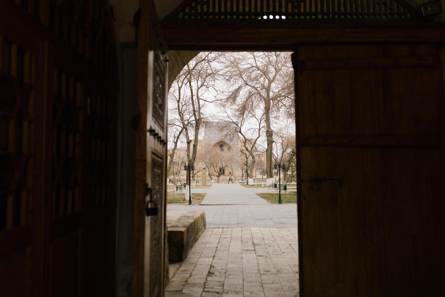 Bukhara, Uzbekistan. December 2022. Madrasah Divan Begi photo