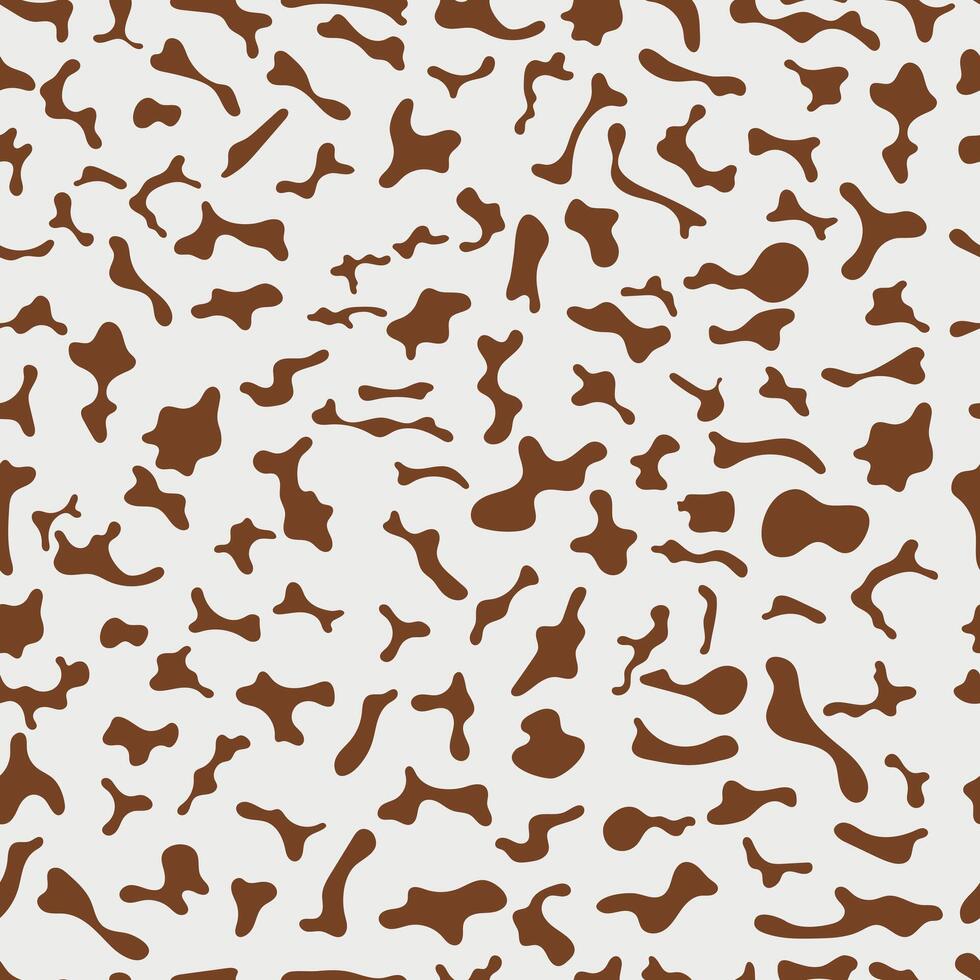 Brown leopard print pattern. Leopard skin abstract for printing, decorative and more. vector