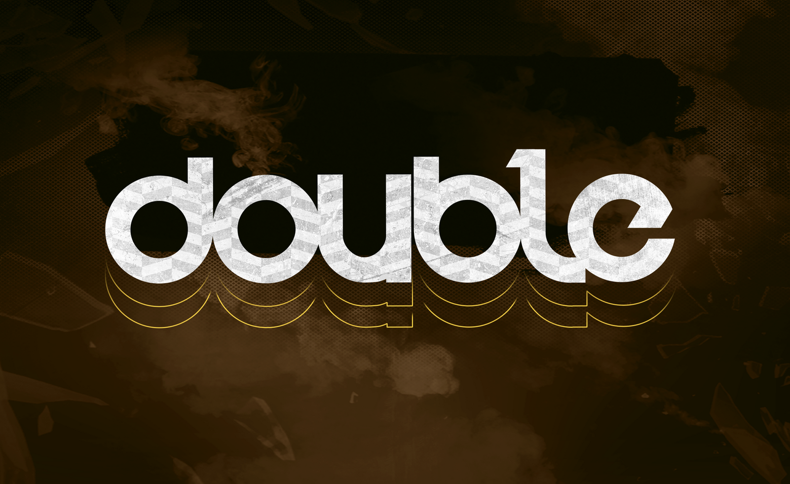 Double Text Effect psd