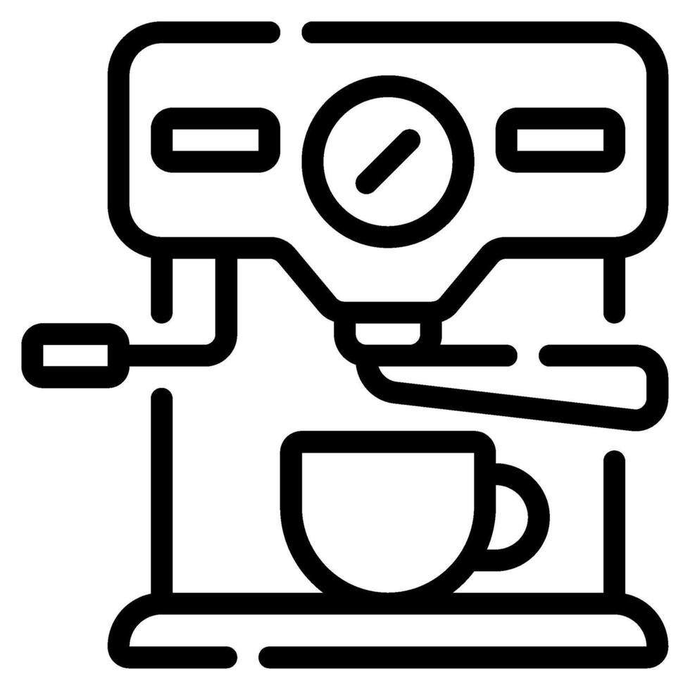 Espresso Machine icon for web, app, infographic, etc vector