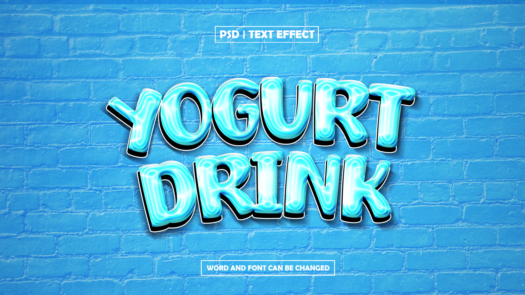 yogurt style effect psd