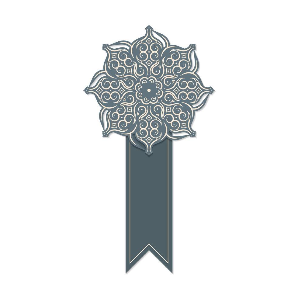mandala decorative banner design template vector