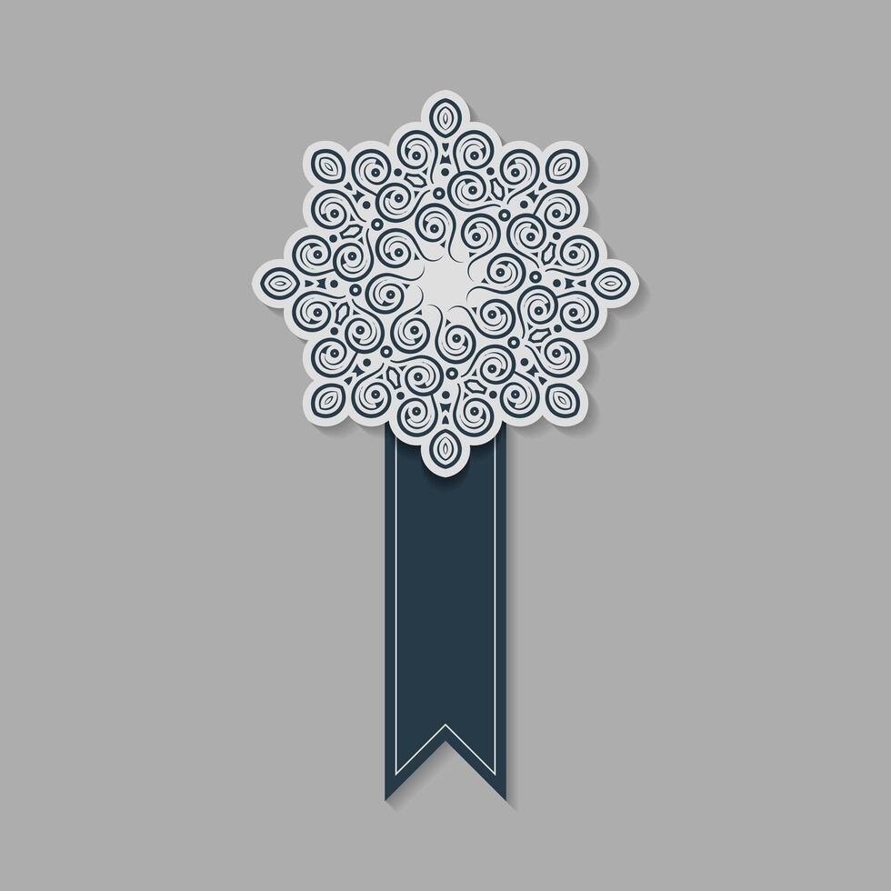 mandala decorative banner design template vector