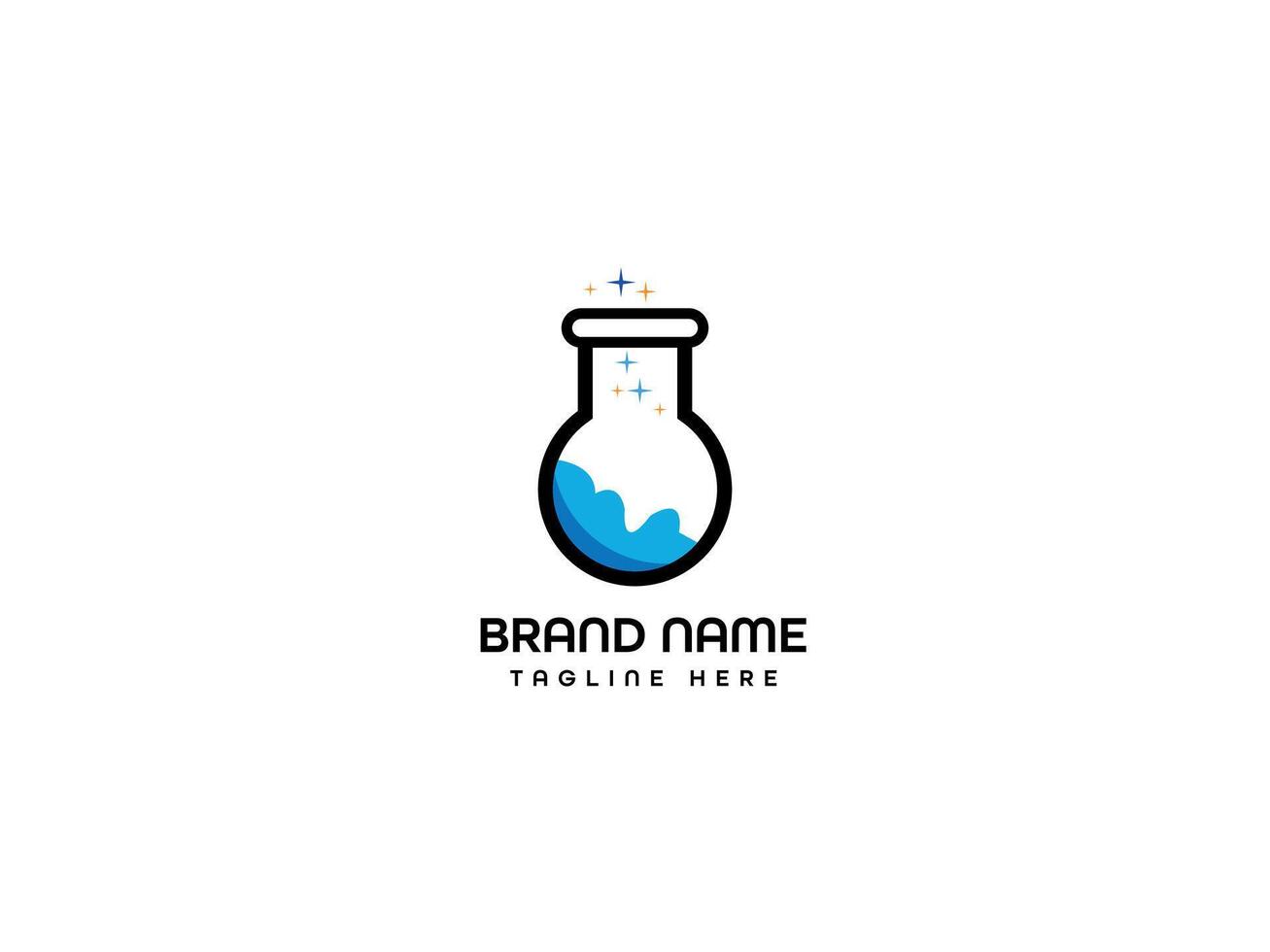 Branding modern logo design vector
