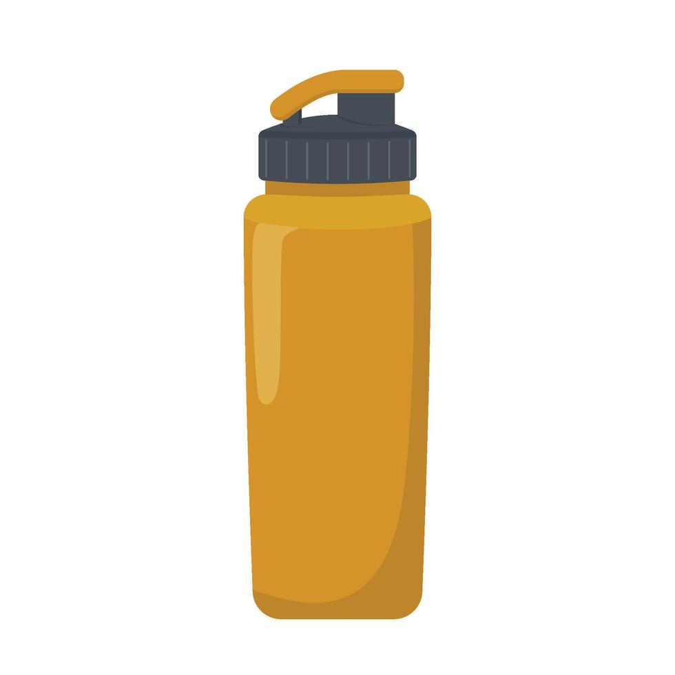 Sport bottle icon. Water Bottle icon for web design isolated on white background vector