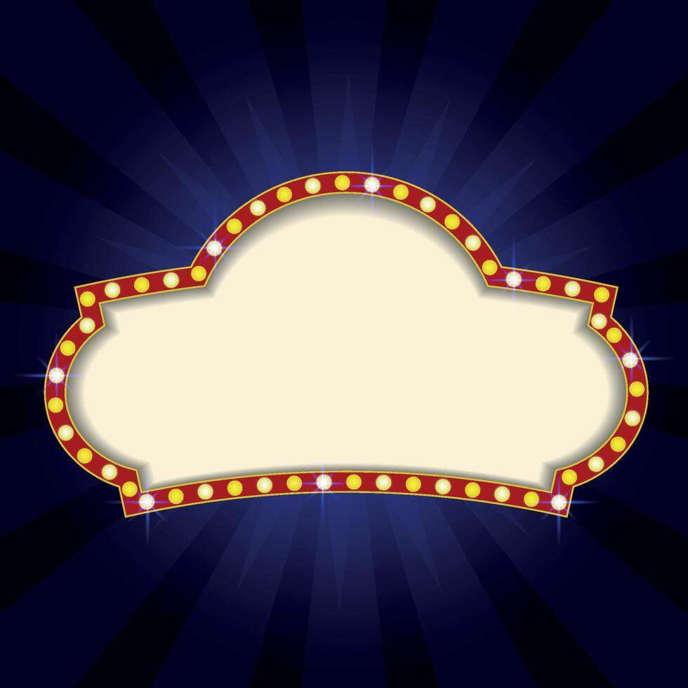 Cinema with beautiful color and vintage background vector