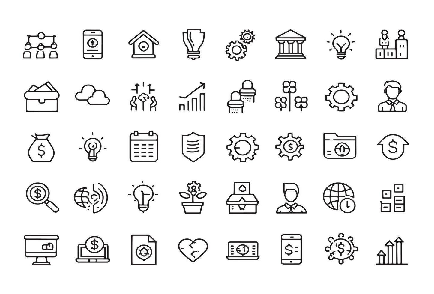 Value Proposition Icon Drives Business Growth Strategy vector