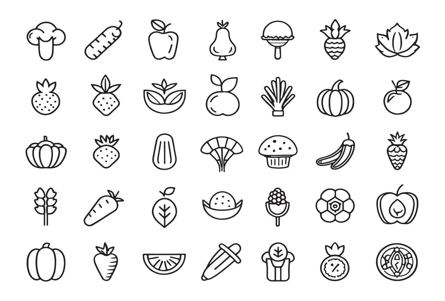 Vegetarianism Icon Embracing Health and Wellness vector