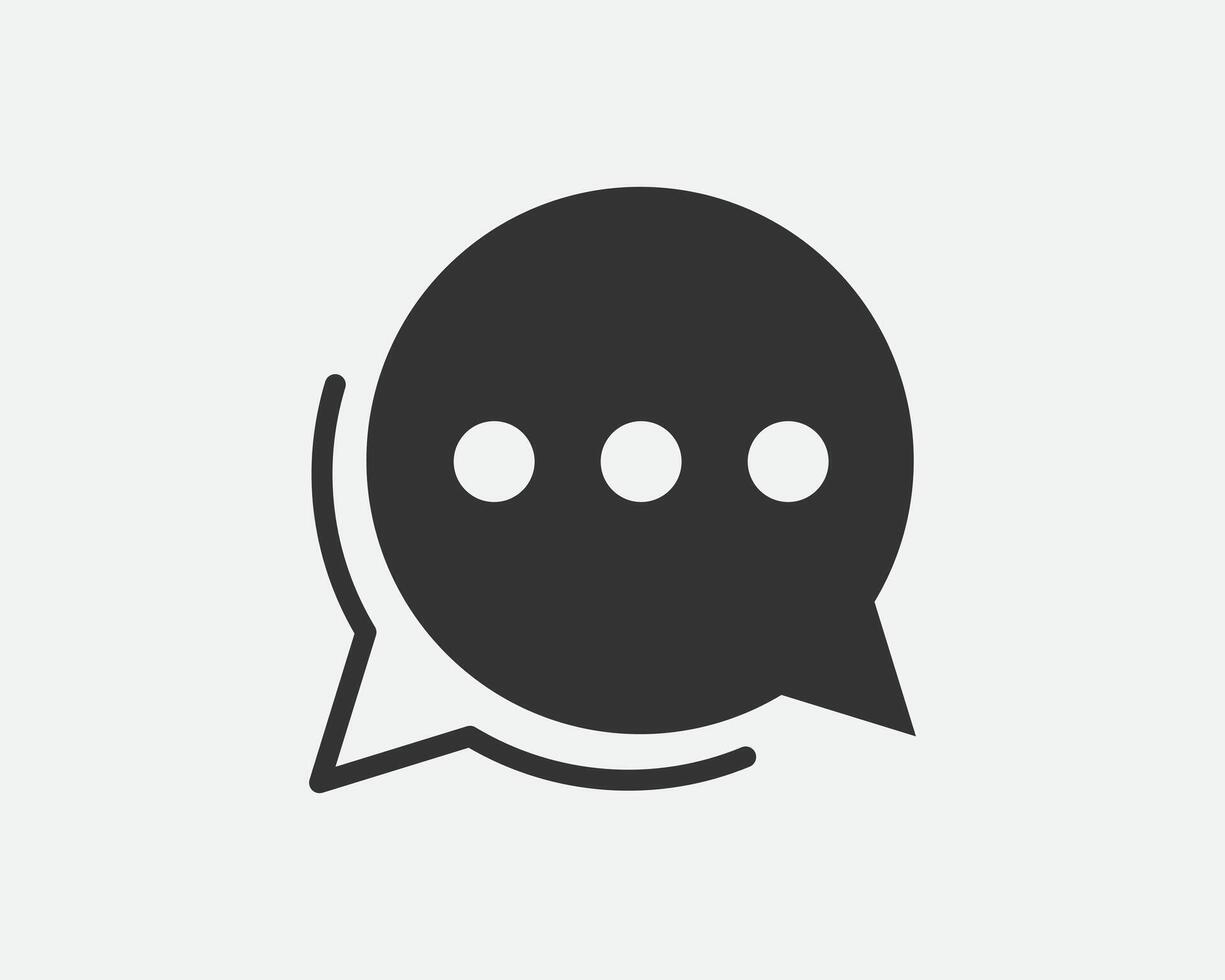Talk bubble speech icon. Blank empty bubbles design elements. Chat on line symbol template. Dialogue balloon sticker silhouette. vector