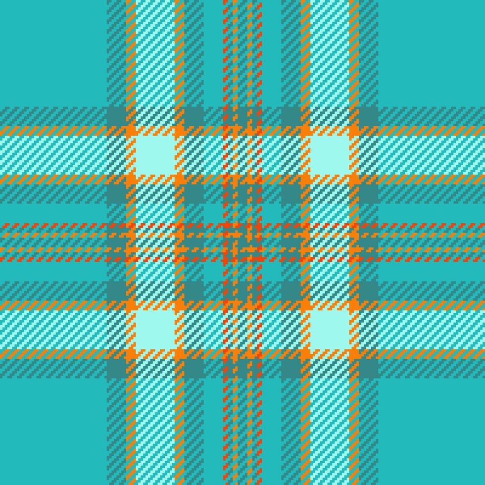 Textile design of textured plaid. Checkered fabric pattern swatch for shirt, dress, suit, wrapping paper print, invitation and gift card. vector