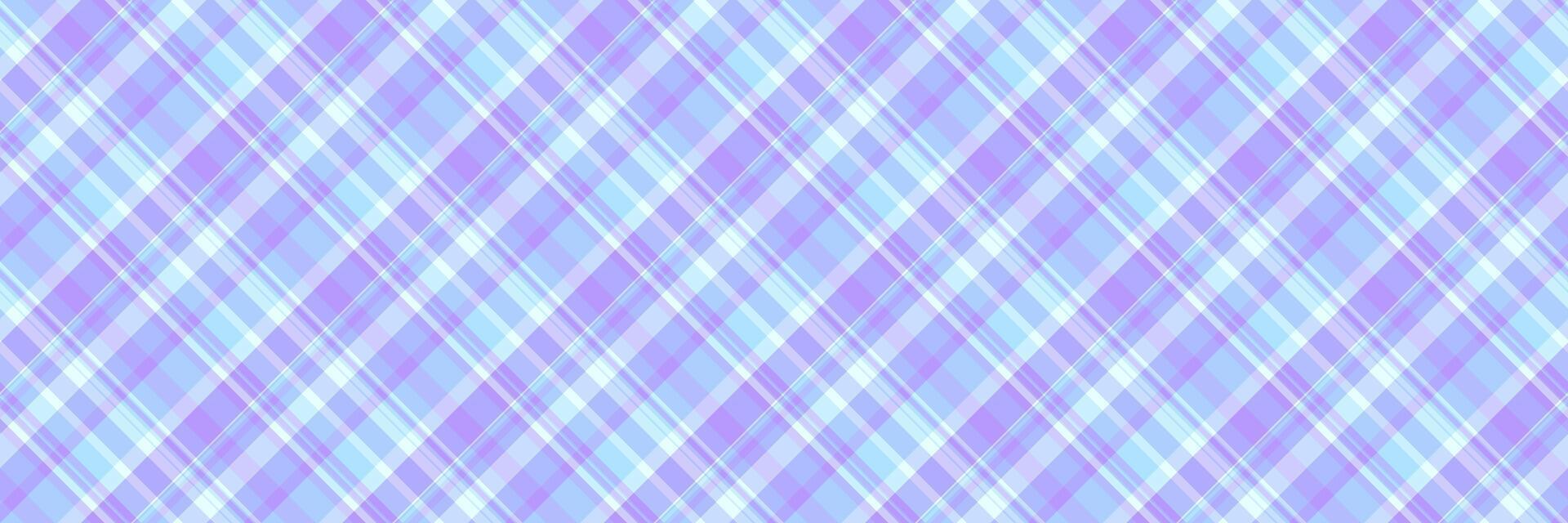 Dining seamless fabric pattern, new year texture textile background. Old check plaid tartan in light and indigo colors. vector
