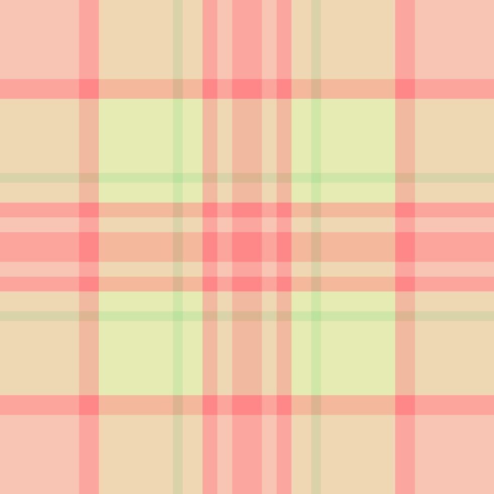 Individuality fabric pattern plaid, hounds tooth textile texture. Luxurious background check tartan seamless in light and red colors. vector