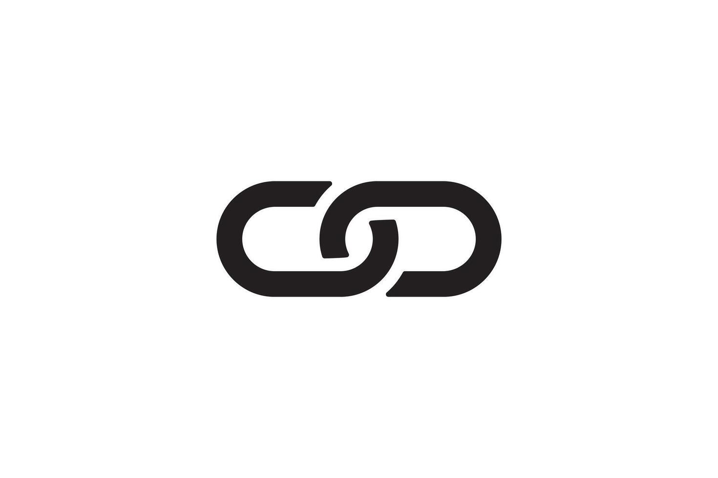 Chain link icon. Connection sign illustration. Linked interface design. vector