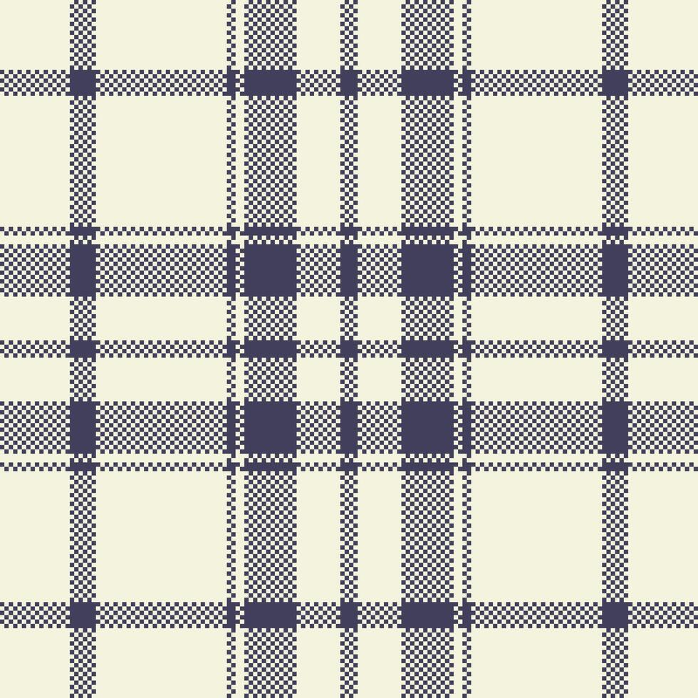 Pixel background design. Modern seamless pattern plaid. Square texture fabric. Tartan scottish textile. Beauty color madras ornament. vector