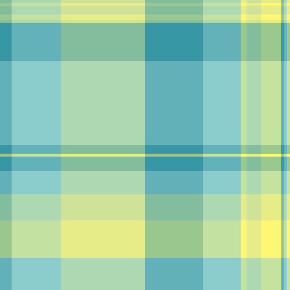 Relief seamless plaid, foot fabric textile pattern. Copy space check texture tartan background in light and lime colors. vector