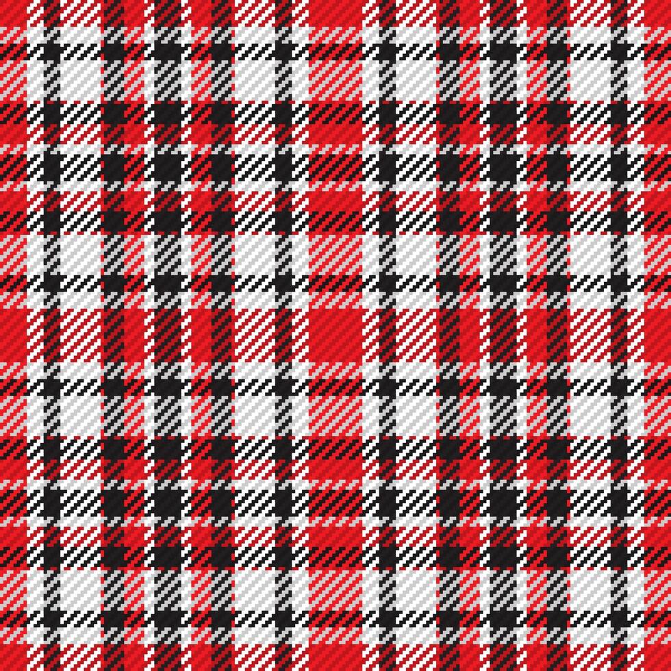 Seamless pattern of scottish tartan plaid. Repeatable background with check fabric texture. backdrop striped textile print. vector