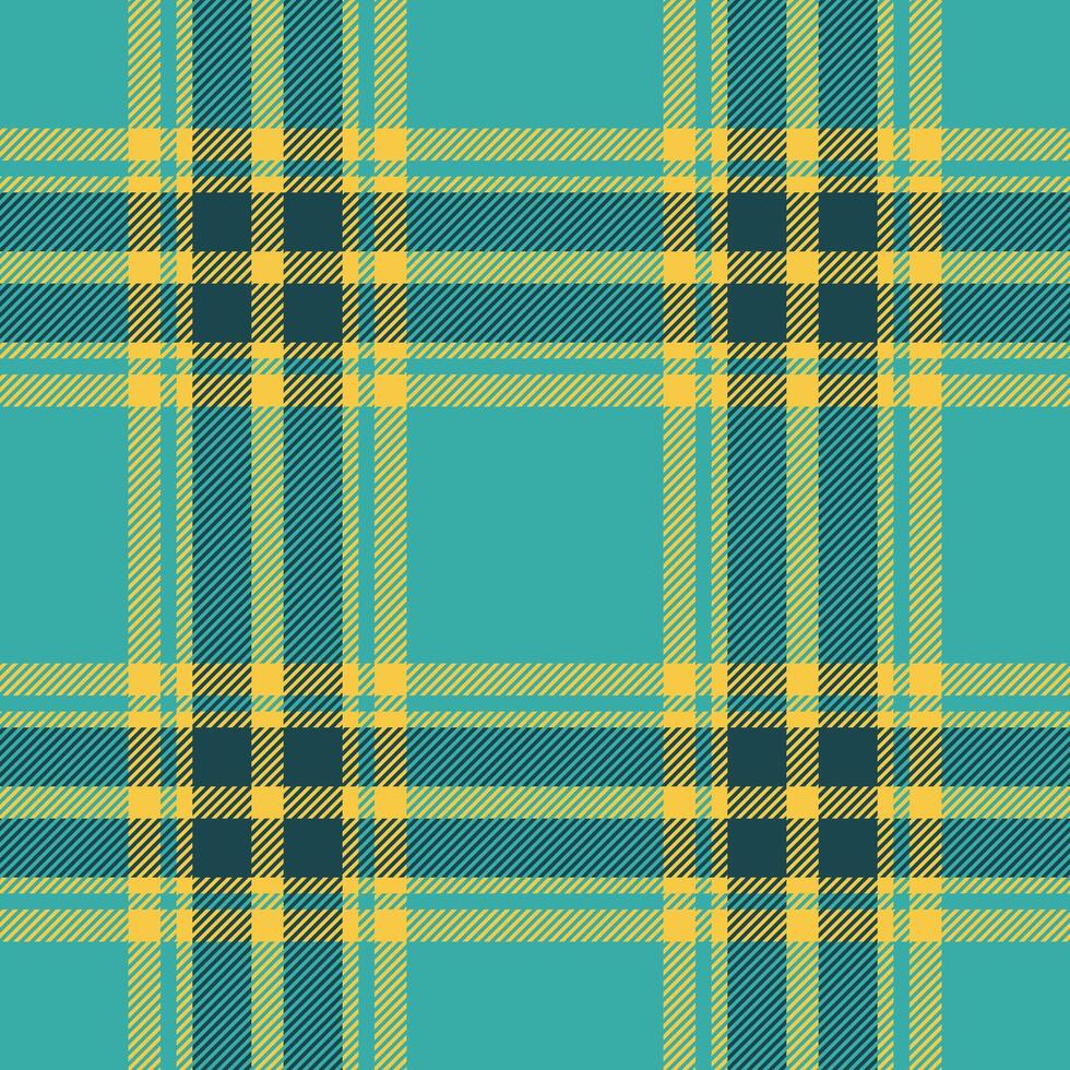 Plaid seamless pattern in green. Check fabric texture. textile print. vector