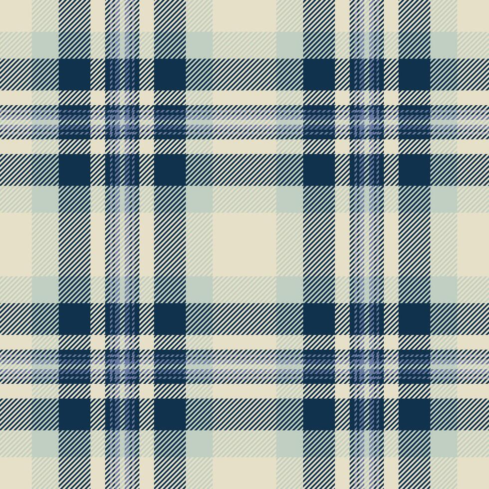 Checking fabric seamless, scarf background check plaid. Mosaic texture pattern textile tartan in light and cyan colors. vector