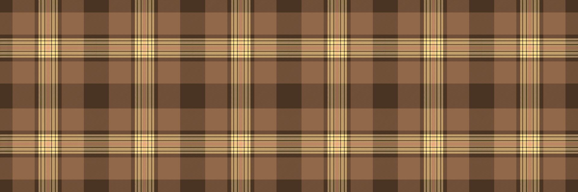 Image seamless pattern background, random tartan check. Diwali plaid fabric texture textile in orange and dark colors. vector