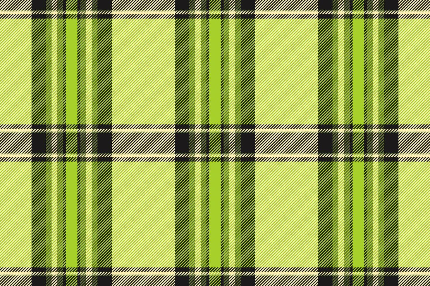Large texture background , tile fabric tartan check. Folklore textile pattern seamless plaid in lime and light colors. vector