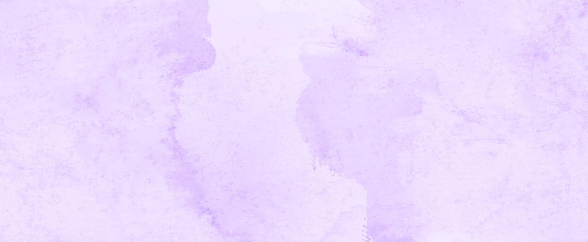 Watercolor pastel purple background abstract grunge texture vector