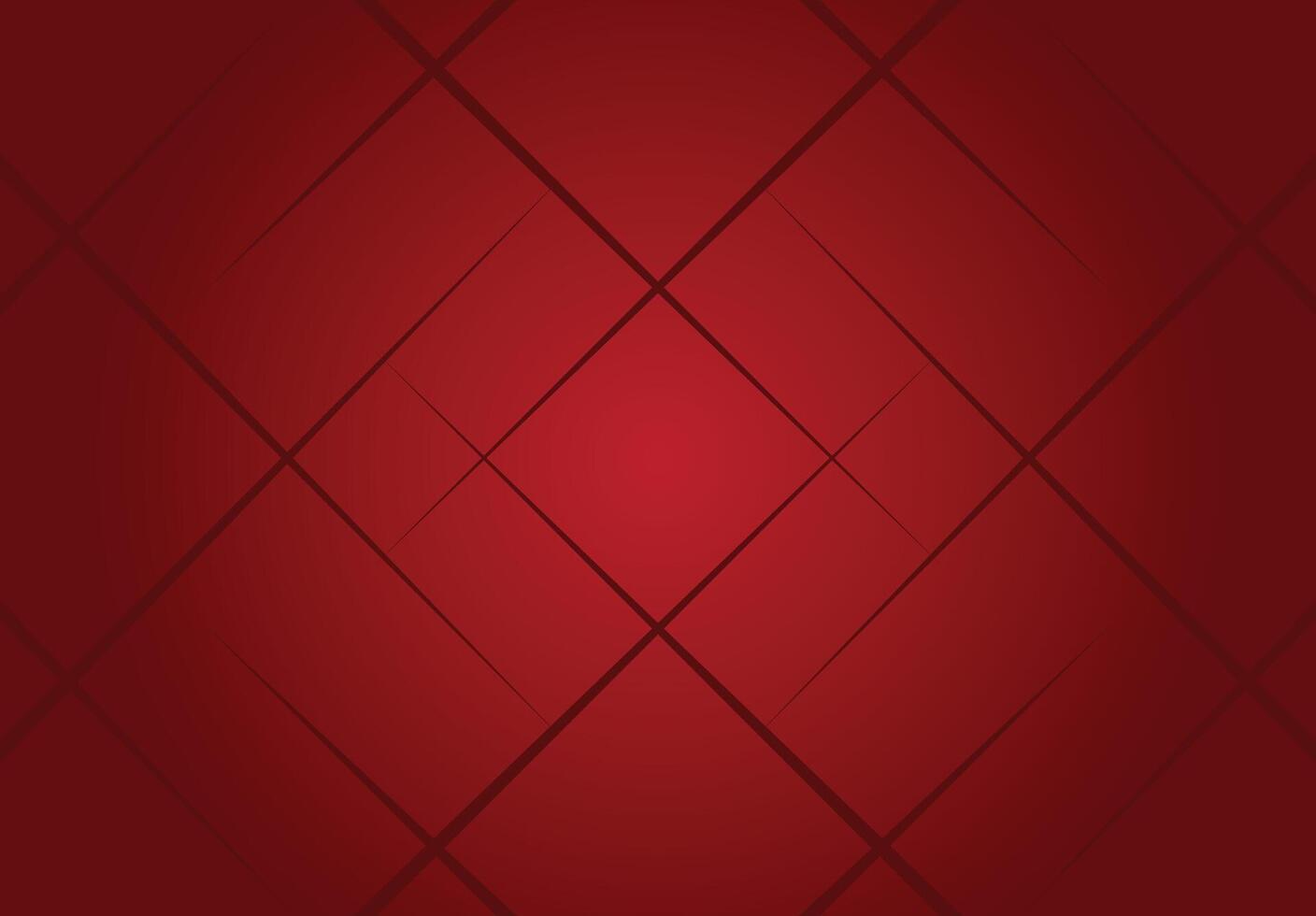 Red background with torn lines vector