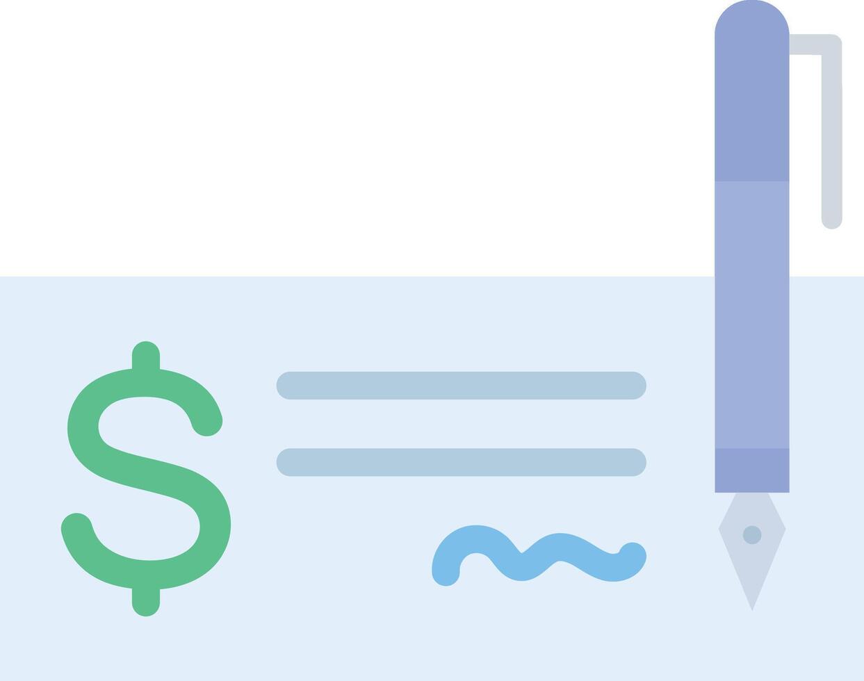 Bank Check icon image. Suitable for mobile apps, web apps and print media. vector