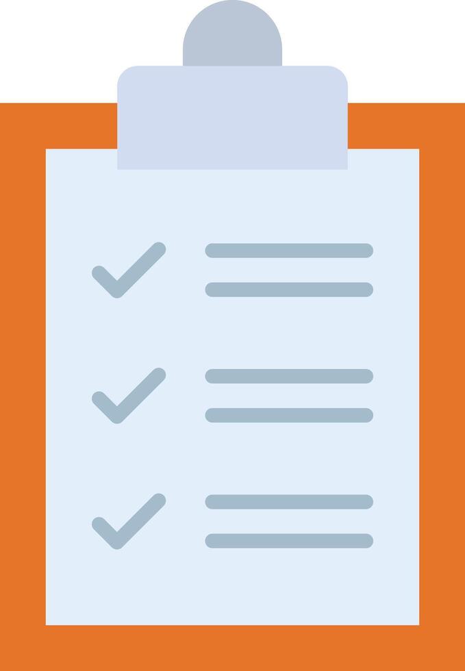 Checklist icon image. Suitable for mobile apps, web apps and print media. vector