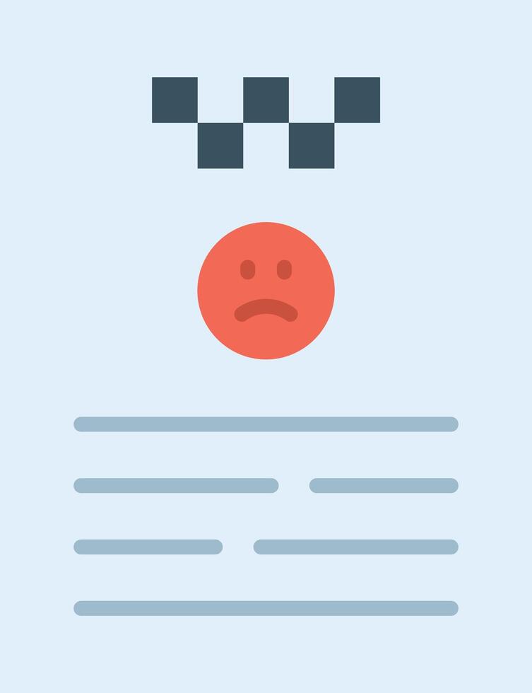 Complaint icon image. Suitable for mobile apps, web apps and print media. vector