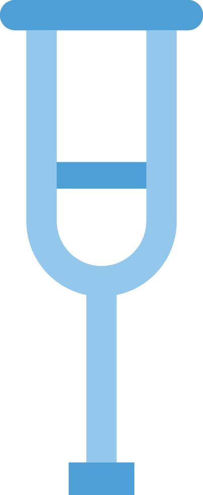 Crutch icon image. Suitable for mobile apps, web apps and print media. vector