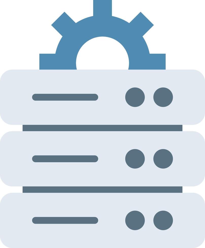 Database icon image. Suitable for mobile apps, web apps and print media. vector
