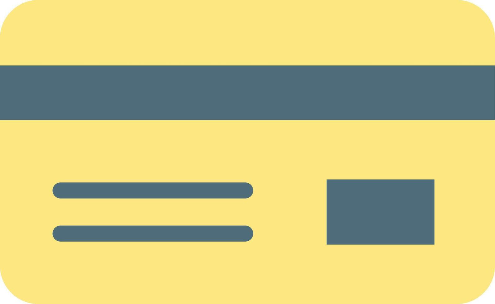 Debit Card icon image. Suitable for mobile apps, web apps and print media. vector