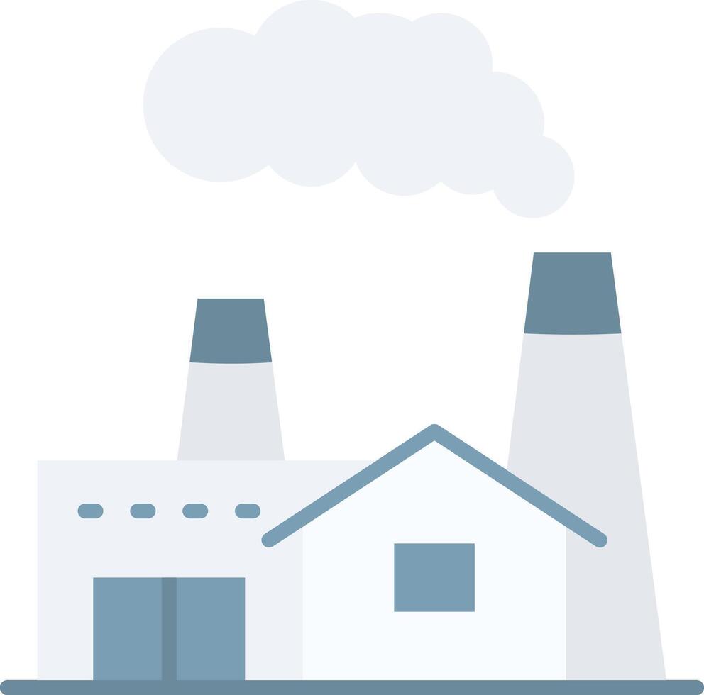 Factory icon image. Suitable for mobile apps, web apps and print media. vector