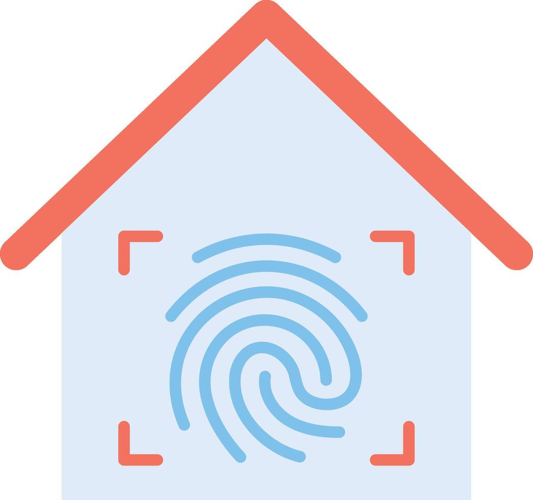 Finger Scan icon image. Suitable for mobile apps, web apps and print media. vector