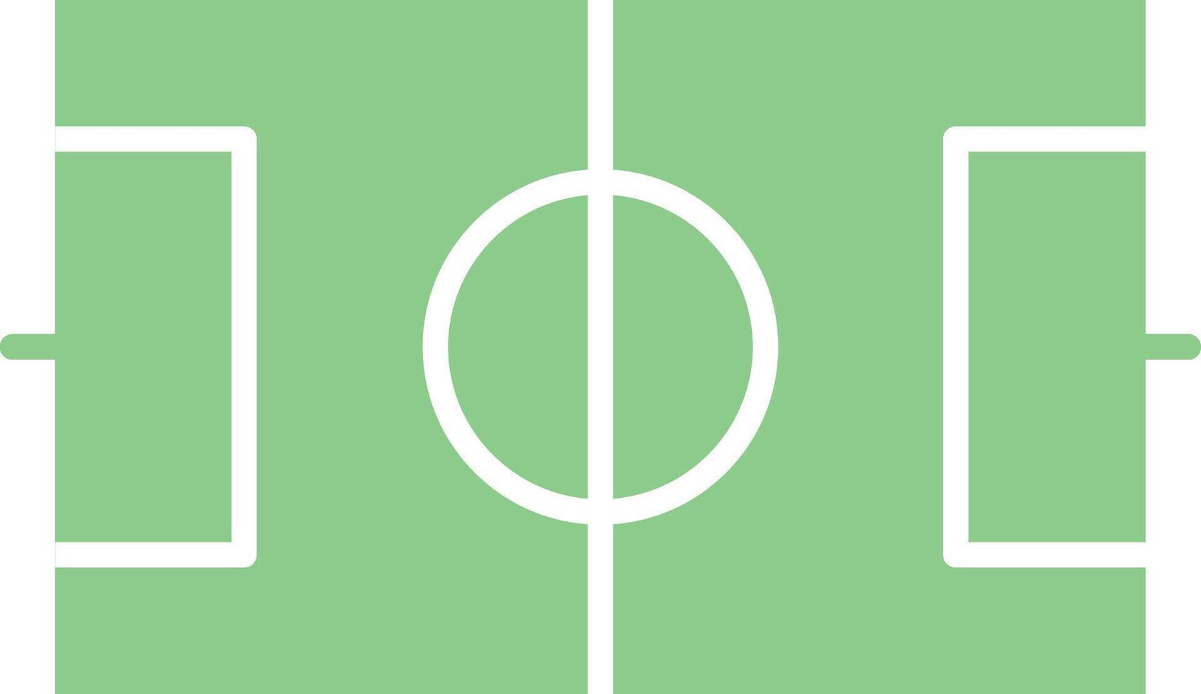 Football Field icon image. Suitable for mobile apps, web apps and print media. vector