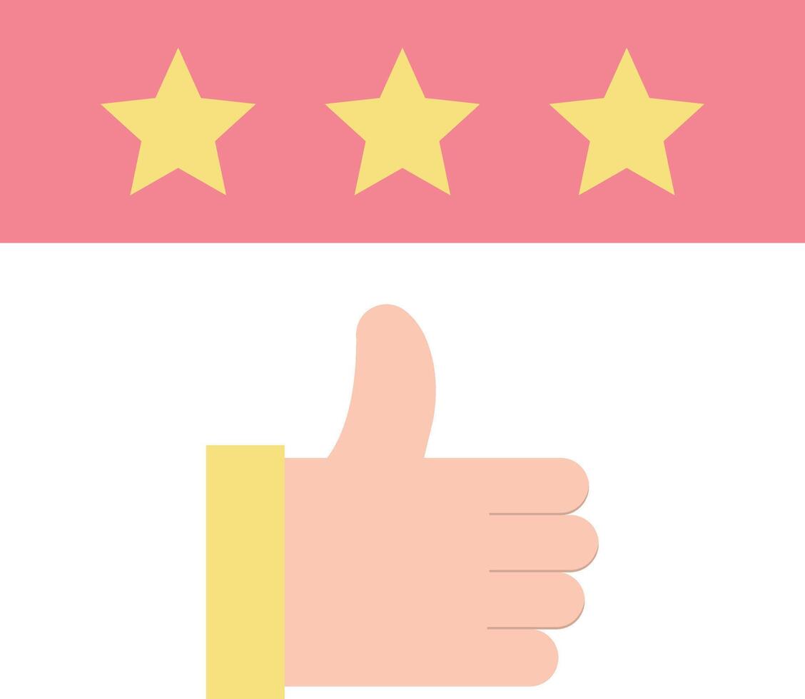 Good Review icon image. Suitable for mobile apps, web apps and print media. vector