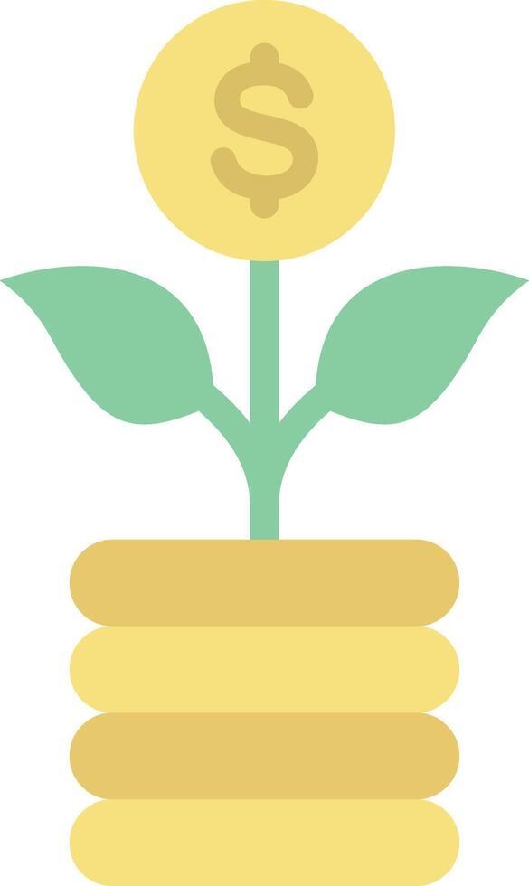 Growth Investing icon image. Suitable for mobile apps, web apps and print media. vector