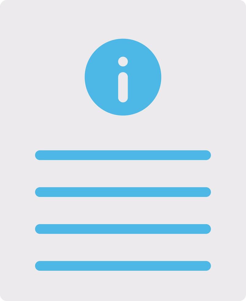 Information icon image. Suitable for mobile apps, web apps and print media. vector