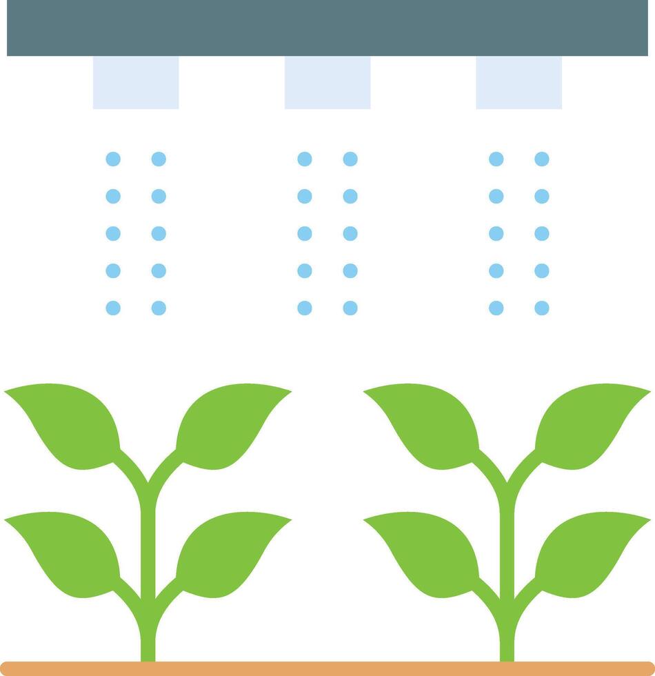 Irrigation System icon image. Suitable for mobile apps, web apps and print media. vector
