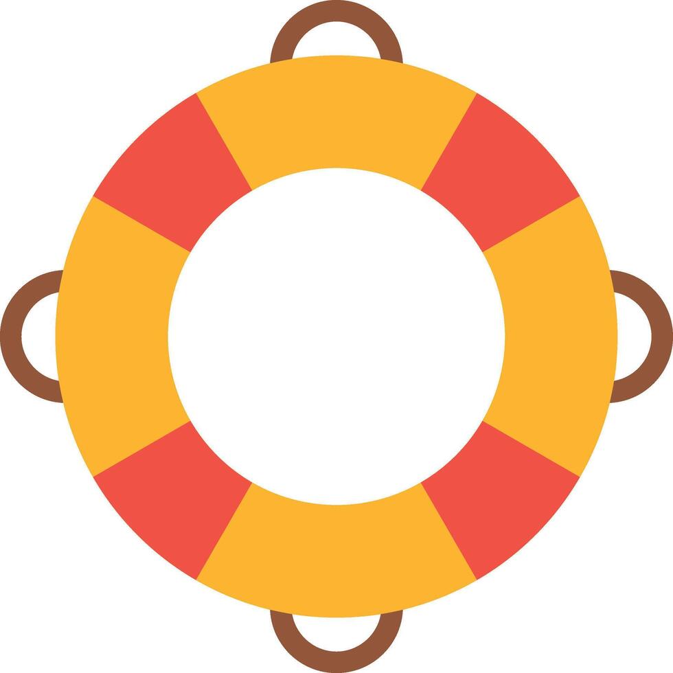Life Raft icon image. Suitable for mobile apps, web apps and print media. vector