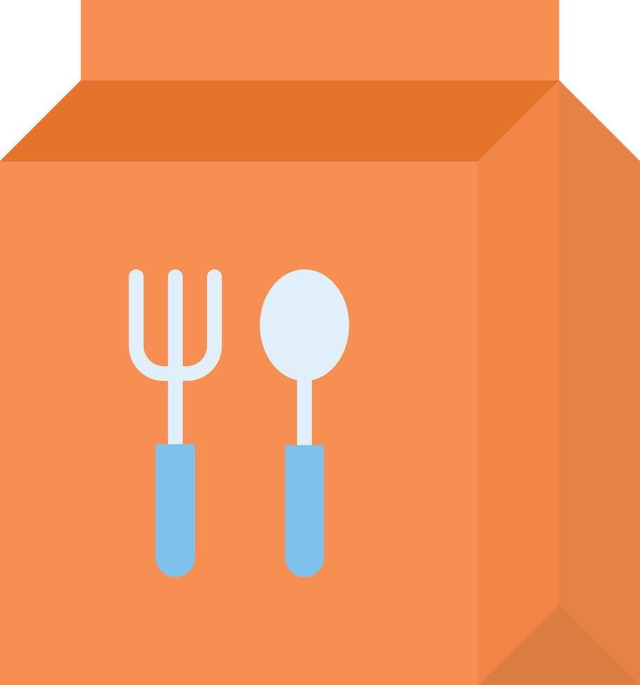 Lunch Bag icon image. Suitable for mobile apps, web apps and print media. vector