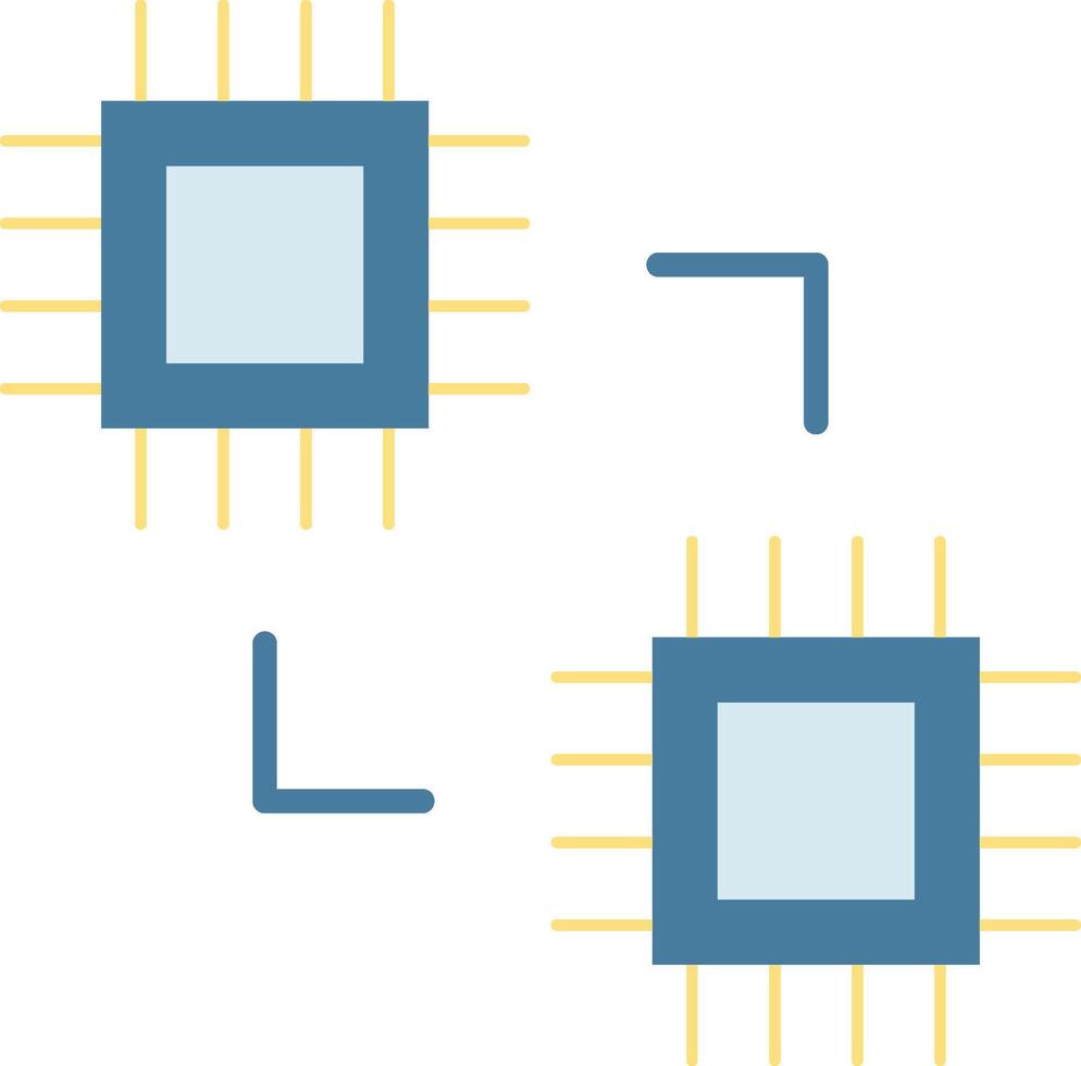 Machine to Machine icon image. Suitable for mobile apps, web apps and print media. vector