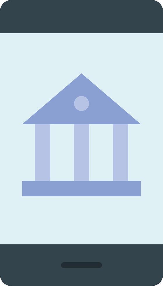 Mobile Banking icon image. Suitable for mobile apps, web apps and print media. vector